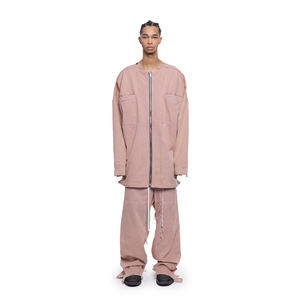 OEM/ODM haute qualité 100% coton coupe ajustée chemise de travail extensible décontracté formel dernière couleur unie manches courtes - Product Image 3