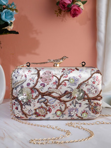 <b>Sequin</b> Embellished Purses Elegant Evening Bags Beaded Embroidery <b>Handbags</b> Modern Embroidered Clutches by LUXURY CRAFTS - Product Image 4