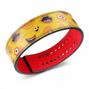 Cinturón de Levantamiento de Pesas Personalizado de Anime, 13MM, Cuero Genuino, Suave y Transpirable, para Entrenamiento en Gimnasio - Product Image 5