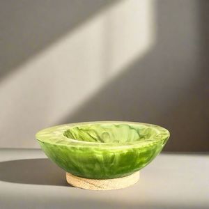 Tazón de Resina con Estilo Artístico Natural, Tazón para Ensaladas, Arroz y Cereales, para Uso en Restaurantes y Mesas - Product Image 2