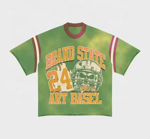 Y2K Streetwear Cropped Boxy <b>Fit</b> <b>T</b> <b>Shirt</b> for Men Oversized Heavyweight Cotton Boxy Crop Tee Custom Screen Print Men <b>T</b> <b>Shirt</b> - Product Image 6