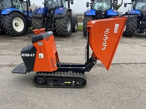 Mini-dumper sur chenilles 1 tonne KC70H-4 P, mini-transporteur sur chenilles 700 kg, machine de déchargement hydraulique pour l'agriculture et la construction - Product Image 1