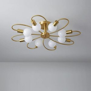 Lampe Cieling ou lampes de restaurant de salon et hôtels lumières de chambre dorées décor à la maison - Product Image 4