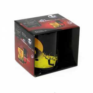 Taza de Cerámica con Diseño 3D de Animales de Pesadilla Antes de la Navidad, Efecto Térmico, Escena de Cementerio para Bebidas Calientes, Incluye Cuchara de Regalo - Product Image 2