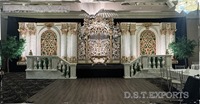 Types de décoration sur le thème de la scène de mariage et sa popularité croissante Décoration de scène de mariage Décoration de réception de mariage indien