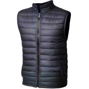 2025 Style à la mode classique Couple bouffant gilet Logo personnalisé hiver chaud gonflé gilet femmes hommes doudoune gilet - Product Image 1