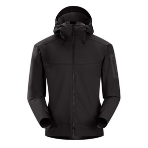 Softshell Jacket Custom Design Winter <b>Work</b> Wear Men's Windproof Waterproof <b>Fleece</b> Lined Zip Up Soft Shell Jacket - Product Image 2