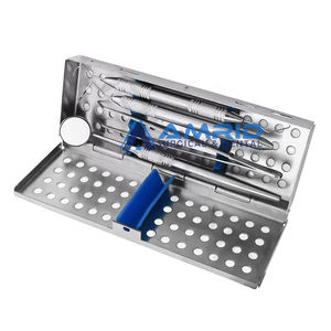 Le kit en acier le plus vendu d'examen dentaire d'étudiant inclut des équipements dentaires de la CE de source d'alimentation manuelle de sonde de poignée de miroir - Product Image 6