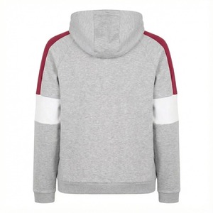 เสื้อฮู้ดดี้ผ้าทอลายใหม่ ดีไซน์ทันสมัย ตัดต่อผ้าอย่างมีสไตล์ ทรงเข้ารูปสำหรับผู้ชาย เนื้อผ้าหนา - Product Image 2