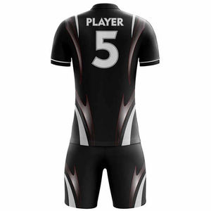 Uniforme de fútbol para hombre, ligero, 150 GSM, tela, 100%, poliéster, camiseta de fútbol, Impresión de logotipo gratis, servicios OEM para clubes - Product Image 3