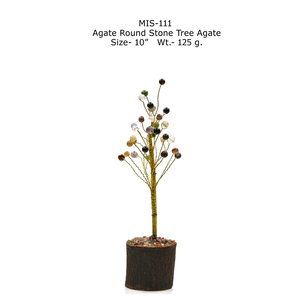 Arbre Bonsaï de grande taille MAE MIS-105 de haute qualité, 30 pouces, en pierre d'agate, design moderne, installation sur table, durable, 1,750 kg - Product Image 4