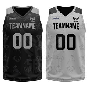 Uniforme de Baloncesto Reversible de Último Diseño, Uniforme de Baloncesto Reversible Más Vendido - Product Image 2