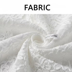 Robe de mariée élégante et antistatique pour femmes, tenue de soirée, longue traîne, en satin et polyester, avec bordure en dentelle - Product Image 3