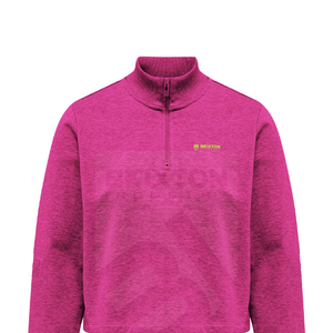 Top court d'hiver à manches longues à fermeture éclair quart de marque décontracté Athleisure Active Tops à bon prix au Pakistan - Product Image 4