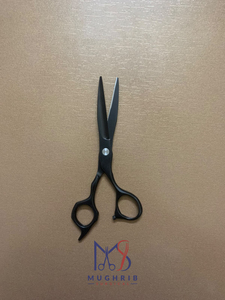 กรรไกรตัดผมมืออาชีพ สแตนเลสสตีล เคลือบสีดำ ดีไซน์คลาสสิคพิเศษ - Product Image 6
