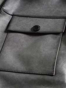 Chaqueta de Cuero Genuino de Vaca para Hombre, Modelo 2026, Ecológica, Transpirable, Resistente al Viento, para Invierno y Actividades al Aire Libre, Personalizable - Product Image 2