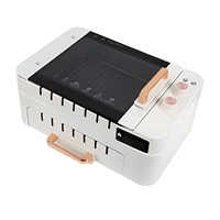Machine à griller électrique 3 en 1 pour kebab, brochettes rotatives automatiques, barbecue sans fumée d'intérieur, four à panini, presse à panini antiadhésive