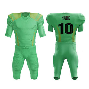 เสื้อฟุตบอลแบบอเมริกันแห้งเร็วเสื้อเจอร์ซีย์ผลิตตามสั่ง - Product Image 4