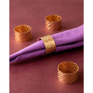 Fabriqué en Inde Anneaux de serviette décoratifs de qualité supérieure Anneaux élégants de mariage et de décoration intérieure pour l'hôtel et la salle à manger - Product Image 4