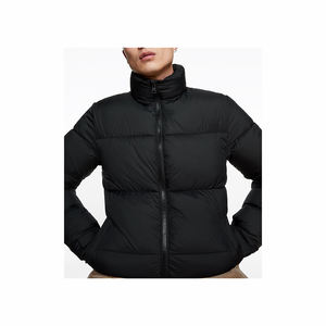 Nouvel arrivage Veste bouffante mince de couleur unie Col montant Manteaux chauds d'hiver Toile durable en coton rembourré Meilleur prix Sublimation - Product Image 5