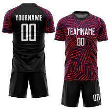 Maillot de football personnalisé OEM, confortable et respirant, coupe rapide, vente en gros d'ensembles personnalisés, style par sublimation - Product Image 2