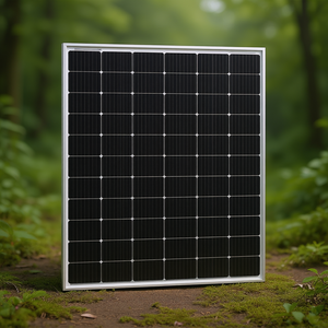 Panneau solaire monocristallin haute efficacité Solar Frontier SFC405-108AG noir avec couvercle en verre et cadre en aluminium - Product Image 3