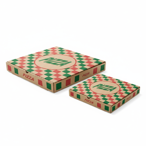 Caja de Pizza Ecológica de Lujo con Logotipo Personalizado, Embalaje de Papel Kraft de Alta Calidad, Apto para Alimentos, Apto para Microondas, Biodegradable para Productos Premium - Product Image 3