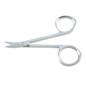 Tijeras de Uñas Profesionales de Acero Inoxidable con Hoja Curva Duradera, Ligeras, Reutilizables, Punta Afilada, Diseño Simple y Preciso - Product Image 1