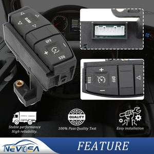 Nevosa 1486286 interrupteur de régulateur de vitesse 7 broches Module inférieur de <span class=keywords><strong>volant</strong></span> interrupteur de commande Audio pour <span class=keywords><strong>SCANIA</strong></span> P, G, R, T; F, K, N - Product Image 3