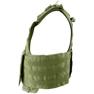 Plateforme de combat Viking Molle - Vert olive, bretelles réglables rembourrées, plateformes Molle latérales, camouflage personnalisé - Product Image 3