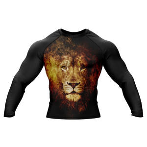 Camiseta de Protección Solar para Hombre de Último Diseño, Totalmente Personalizable, Ligera, Antiarrugas, Transpirable, de Spandex y Nailon, Manga Larga - Product Image 1