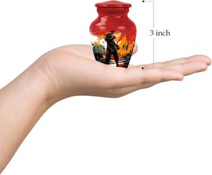 Metal Boxing <b>Urns</b> <b>for</b> Human <b>Ashes</b> Adult Man <b>for</b> <b>Ashes</b> Male Burial <b>Urns</b> <b>for</b> Adult Human <b>Ashes</b> <b>Mini</b> Custom Size <b>urn</b> - Product Image 2