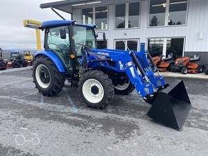 2020 New Holland Workmaster 75hp Excelente estado Cargador de conexión rápida Mejores precios Unidad en stock con bomba de caja de cambios central - Product Image 5