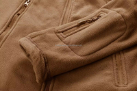 Neue Outdoor Soft shell Tactical Polar tec Thermo mantel Herren Polar Fleece Hoodie Half Zip Up Fleece Shirt Herren