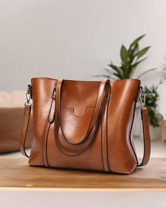 Bolsos de Mano de Cuero para Mujer, Nuevo Modelo 2024, Estilo Más Vendido, Bolso de Mano de Cuero 100% Genuino, Bolsos de Lujo para Mujer - Product Image 6