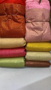 Tissu de broderie Jacquard élégant avec paillettes brillantes respirant pour filles et garçons décoration de mariage - Product Image 3