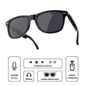 UF21 <b>Bluetooth</b> Smart Sunglasses with Touch Control & Built-In <b>Microphone</b> UV400 Protection Unisex Sports Style Tech 2025 anti luz - Product Image 4