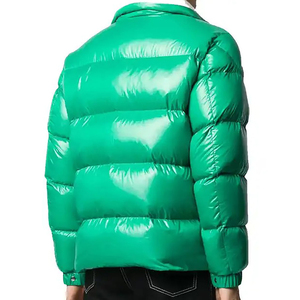 <b>Top</b> Quality Custom <b>Men</b> Padded Coats Bubble Puffer Jacket Coat Polyester Warm Quilted Winter <b>Men</b> Jacket With High Quality Fabric - Product Image 3
