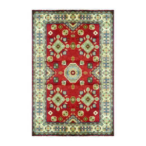 พรมคาซัคถักมือแบบพิเศษ ขนาด 5'10 x 3'10 รุ่น Kz15 - Product Image 1
