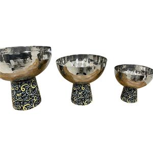 Vajilla de alta calidad hecha a mano, decoración de mesa, cuenco para servidor de frutas, cuenco de fruta de diseño de lujo de Metal de latón - Product Image 5