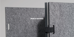 Paravent <span class=keywords><strong>mobile</strong></span> flexible en feutre, montage sans outil, 9-15 mm, configurations illimitées, cloison acoustique pour l'intimité - Product Image 6