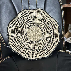 Handwoven Eco-friendly Floral Rattan Table <b>Placemat</b> Water Hyacinth Seagrass Decorative Dining From Vietnam <b>Wicker</b> Crafts - Product Image 4