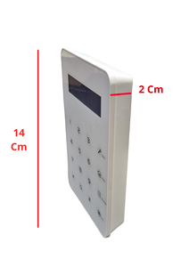 TH-VISION FC-7616 ตัวควบคุมสัญญาณเตือนภัย แผงควบคุมความปลอดภัยอเนกประสงค์ ระบบเตือนภัยกันขโมย พร้อมระบบเชื่อมต่อแพลตฟอร์ม CMS - Product Image 5