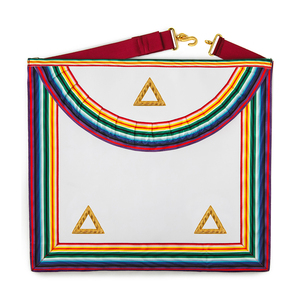 Tablier maçonnique personnalisé en cuir fait à la main Royal Ark Mariner Grand Officier Tablier - Product Image 1