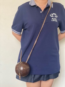 IN BULK VIETNAM HANDMADE COCONUT SHELL BAG for WOMEN CUSTOMIZED ZIPPED COCONUT SHELL <b>PURSE</b> FASHION MS AMELIA +84855014447 - Product Image 3