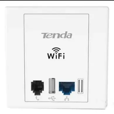 Tenda W6 300Mbps point d'accès sans fil mural 300Mbps mur intérieur WiFi APIEEE 802.11n/g/b routeur dix-da