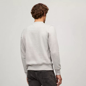 เสื้อสเวตเชิ้ตผู้ชายผ้าฟลีซเนื้อหนัก 100% ผ้าฝ้าย ผลิตตามสั่ง เป็นมิตรกับสิ่งแวดล้อม สำหรับฤดูหนาว รับผลิตแบบ ODM พิมพ์ลายนูน สีตามสั่ง - Product Image 5