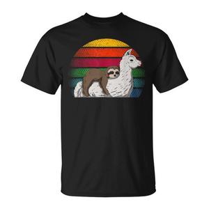 Camiseta Promocional de Perezoso y Llama - Product Image 1