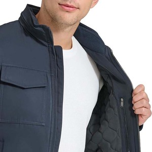 Veste de travail pour homme respirante, entièrement personnalisée, avec fermeture éclair en coton et logo personnalisé, nouvelle conception de printemps, couleur tendance - Product Image 5