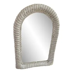 Le dernier miroir fait main de corde torsadée de conception pour l'usage décoratif intérieur disponible à la forme et à la taille personnalisées - Product Image 1